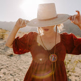 Hat Josefina Guatemalan Palm Hat