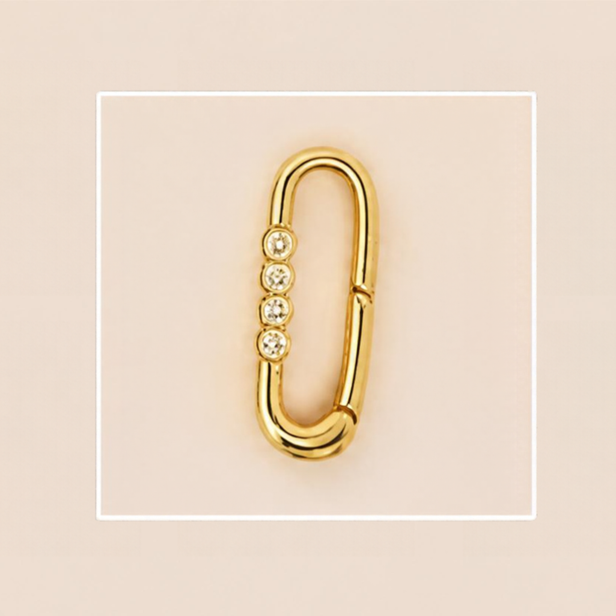Infinity Charm Clasp and Connector Clips