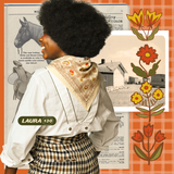 Bandana Scarf - Garden Laura