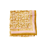 Block Print Waist Scarf - Olive Iris