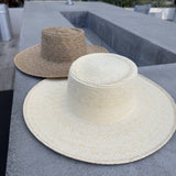 Hat Palm Leaf Gambler Hat
