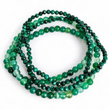Dainty Faceted Stacking Bracelets - 3-5mm