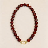 Chunky Gemstone Beaded Necklace