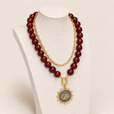Chunky Gemstone Beaded Necklace