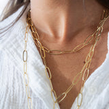 The Seagrass Paperclip Necklace