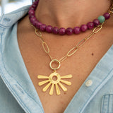 The Seagrass Paperclip Necklace