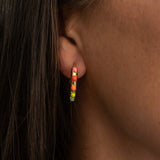 Rainbow Bright Hoops
