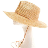 Hat NATURAL STRAW RANCHER HAT WITH CHIN CORD