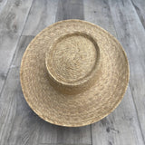 Hat Palm Leaf Gambler Hat